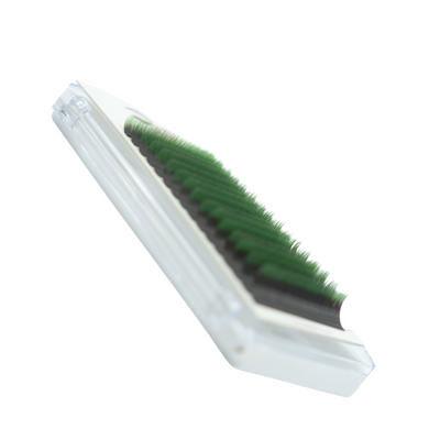 Wimpernextensions, 0.07 - Color Black Green