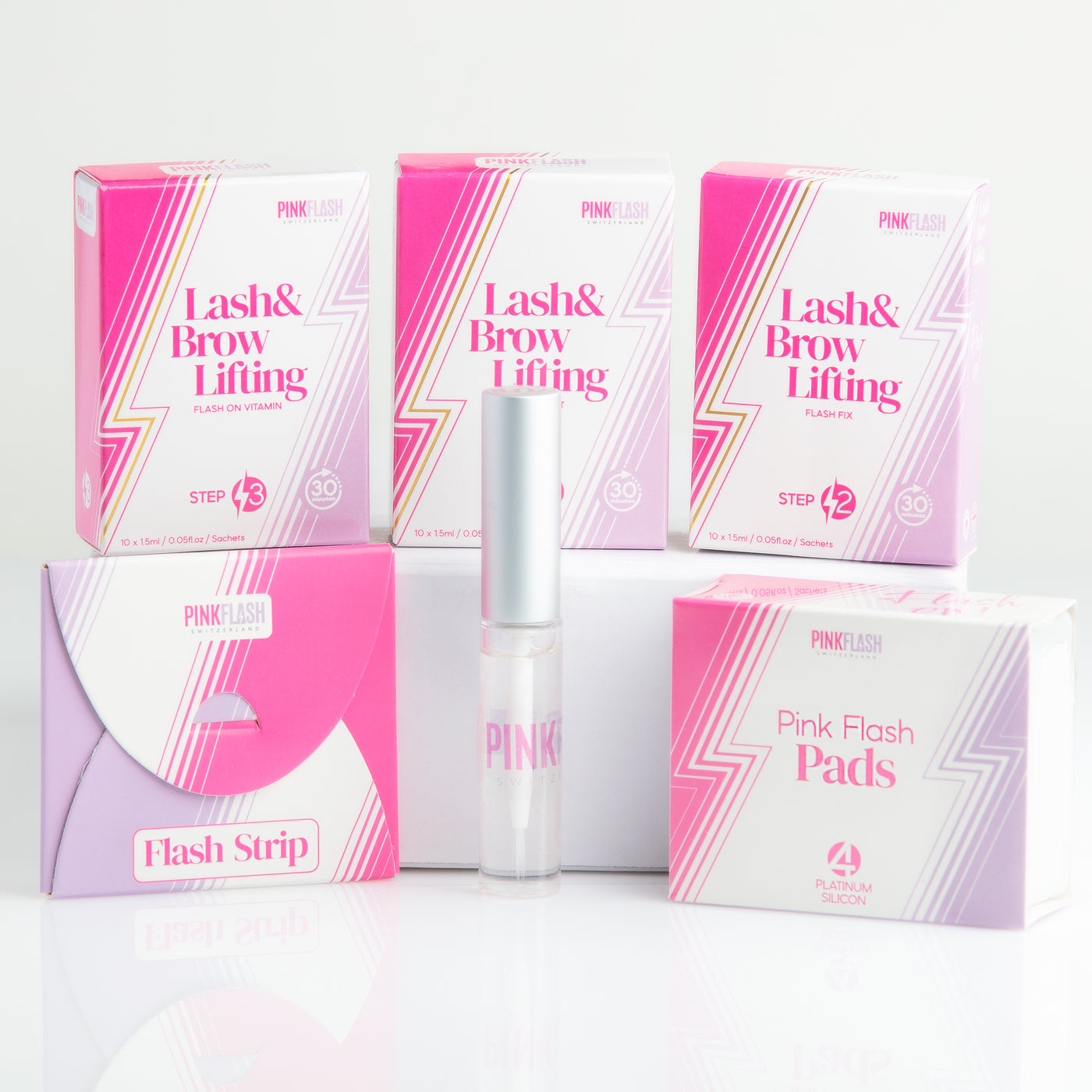 Pink Flash Switzerland Lash & Brow Lifting Kit