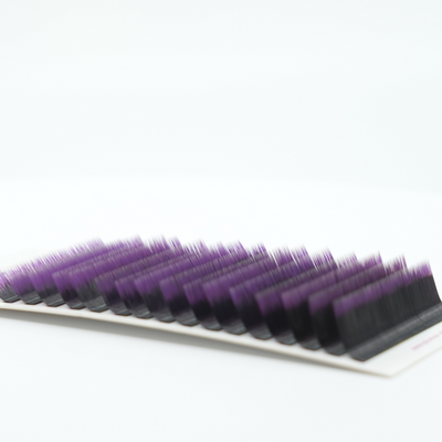 Wimpernextensions, 0.10 - Color Black Violet